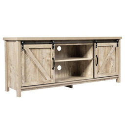 Modern Tv Cabinet Wooden Media Storage Shelves Organizer Stand For 60 Inch Tv - thumbnail 6