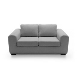 Abakus Direct Boston 2 Seater Sofa In Dark Grey Basket Weave - thumbnail 6