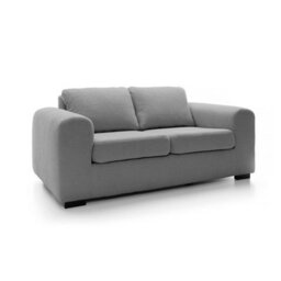 Abakus Direct Boston 2 Seater Sofa In Dark Grey Basket Weave - thumbnail 3