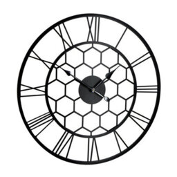 Charles Bentley Stanwick Indoor Outdoor Round Skeleton Wall Clock 90Cm - thumbnail 5