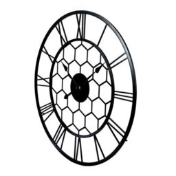 Charles Bentley Stanwick Indoor Outdoor Round Skeleton Wall Clock 90Cm - thumbnail 8