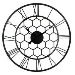 Charles Bentley Stanwick Indoor Outdoor Round Skeleton Wall Clock 90Cm - thumbnail 6