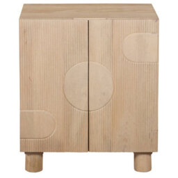 Wyld Haus Buffalo Small Mango Wood 2-Door Cabinet In Natural Finish - thumbnail 2