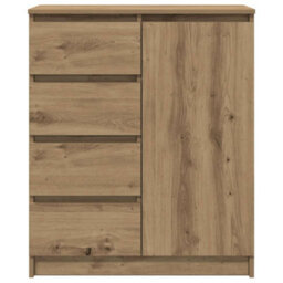 Walplus Sideboard With Drawers Artisan Oak 71X35X84 Cm Engineered Wood - thumbnail 6
