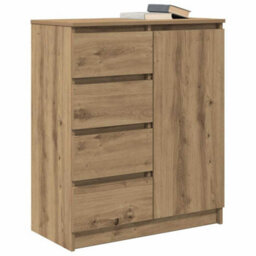 Walplus Sideboard With Drawers Artisan Oak 71X35X84 Cm Engineered Wood - thumbnail 4