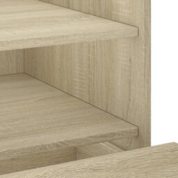 Berkfield Bedside Cabinet Sonoma Oak 45X50X50 Cm Engineered Wood - thumbnail 9