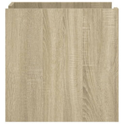 Berkfield Bedside Cabinet Sonoma Oak 45X50X50 Cm Engineered Wood - thumbnail 5