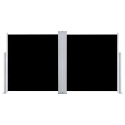 Walplus Retractable Side Awning Garden Sun Shade Canopy Gazebo For Back Door, Porch, Patio Black 100X600 Cm - thumbnail 4