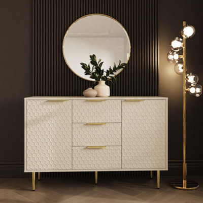 Azariah Large Sideboard Chest Ivory - image 1