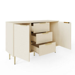Azariah Large Sideboard Chest Ivory - thumbnail 4