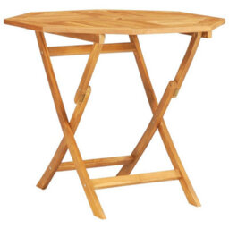 Berkfield 5 Piece Garden Dining Set Solid Wood Teak - thumbnail 6