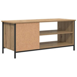 Berkfield Tv Cabinet Artisan Oak 100 X 40 X 45 Cm Engineered Wood - thumbnail 8