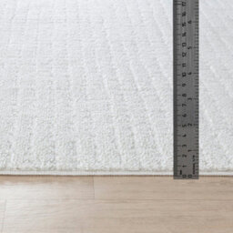 Amandine Scandi Modern High Pile Off-White Area Rug-160Cm X 213Cm - thumbnail 5