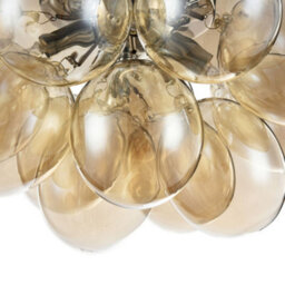 Luminosa Lighting Luminosa Balbo Semi Flush Ceiling Ceiling Lamp Nickel, 4 Light, G9 - thumbnail 5