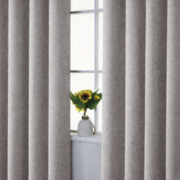 Bedlooms Mocha Linen Curtain 100% Blackout Thermal Insulated Eyelet Curtain (Pair) 66 X 54 Inches With Tie Back Two - thumbnail 8
