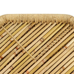 Berkfield Durable Coffee Table Bamboo Octagon 60X60X45 Cm - thumbnail 7