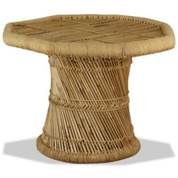 Berkfield Durable Coffee Table Bamboo Octagon 60X60X45 Cm - thumbnail 1
