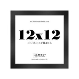 "8X8"" Turquoise Picture Frame - 8X8"" Square Frame With 6X6"" Mount For 8X8""/6X6"" Pictures Art Deco Style Room Decor, 1 Pack" - thumbnail 1