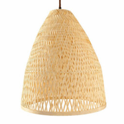 CGC Interiors Cgc Calista Bamboo Easy Fit Hand Made Lampshade - thumbnail 3