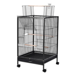 Thehotsale Open Play Top Metal Pet Bird Cage With Casters 48Cm W X 48Cm D X 77Cm H - thumbnail 5