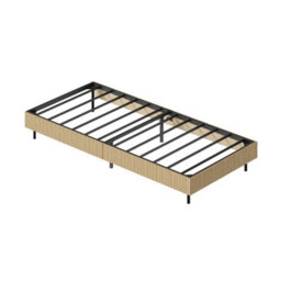 Matteo Modern Floating Bed With Led Ambient Lighting And Integrated Charging - Oak Finish, 90 X 200 Cm - thumbnail 2