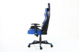 Gtforce Pro Gt Reclining Sports Racing Gaming Office Desk Pc Car Faux Leather Chair (Blue) - thumbnail 3