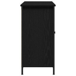 Walplus Sideboard Black Oak 100 X 35 X 70 Cm Engineered Wood - thumbnail 7
