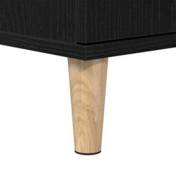Berkfield Bathroom Cabinet Black Oak 30X30X100 Cm Engineered Wood - thumbnail 9