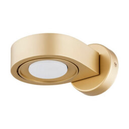 Luminosa Lighting Luminosa Lotus Adjustable Up & Down Wall Lamp Gold Gx53 - thumbnail 3