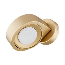 Luminosa Lighting Luminosa Lotus Adjustable Up & Down Wall Lamp Gold Gx53 - thumbnail 5