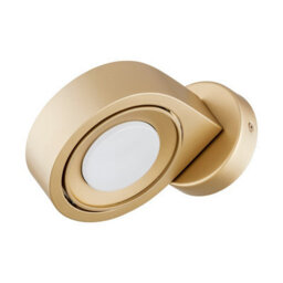 Luminosa Lighting Luminosa Lotus Adjustable Up & Down Wall Lamp Gold Gx53 - thumbnail 4