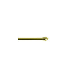 13mm Extendable Metal Curtain Cafe Rods (Brass Cafe Rod 85Cm - 135Cm)