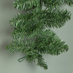 Samuel Alexander 2.7M (9Ft) Plain Green Imperial Pine Christmas Garland - thumbnail 6