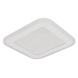 Luminosa Lighting Luminosa Lamela Square Integrated Led Semi Flush Ceiling Light White Matt Led 4000K - thumbnail 2