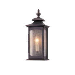Luminosa Lighting Elstead Feiss Market Square Outdoor 1 Light Wall Light Oil Rubbed Bronze Ip44 - thumbnail 1