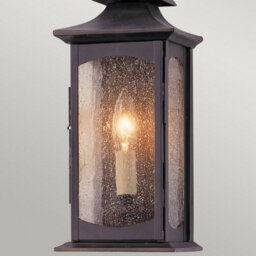 Luminosa Lighting Elstead Feiss Market Square Outdoor 1 Light Wall Light Oil Rubbed Bronze Ip44 - thumbnail 2