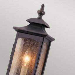 Luminosa Lighting Elstead Feiss Market Square Outdoor 1 Light Wall Light Oil Rubbed Bronze Ip44 - thumbnail 3