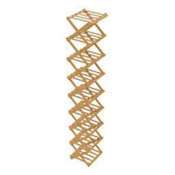9 Tier Shoe Rack Narrow Foldable Free Standing - thumbnail 1