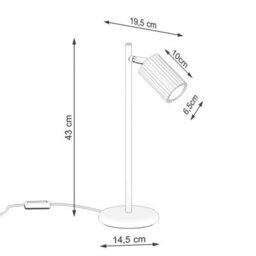 Luminosa Lighting Luminosa Karbon Desk Task Lamp Taupe 1X Gu10 - thumbnail 9