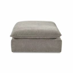 Xample Aiden And Ivy Sereen 6 Piece Modular Sofa Beige Fabric Feather Cushion Corner Sofa Set Ottoman Pillows Large Seating - thumbnail 7