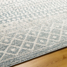 Livabliss Elaziz-Vintage Cream Blue Beige Traditional Boho Living Dining Bedroom Rug 160 X 230 Cm Easy Care, Non Shedding - thumbnail 3