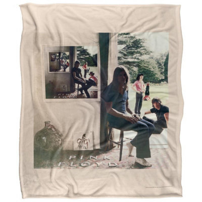 Pink Floyd Ummagumma Silky Supersoft Blanket Beige/multicoloured (One Size) - image 1