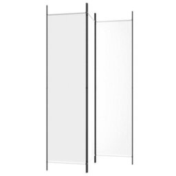 Vidaxl 3-Panel Room Divider White 150X200 Cm Fabric Room Dividers - thumbnail 5