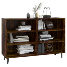 Walplus Sideboard Smoked Oak 103.5X35X70 Cm Engineered Wood - thumbnail 3