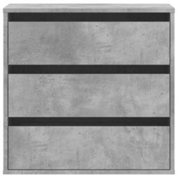 Berkfield Corner Chest Of Drawers Concrete Grey 60X41X58 Cm Engineered Wood - thumbnail 4