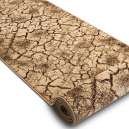 RugsX Runner Karmel Terra Cracked Ground Nut 100Cm  100X150 Cm - thumbnail 2
