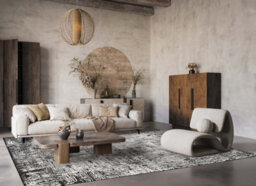 Belgravia Living Room Area Rug Metallic Sheen Modern Illusion Design Grey 160Cm X 230Cm - thumbnail 1