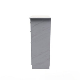 Hampshire 4 Drawer Deep Chest Of Drawers In Marble (Ready Assembled) - thumbnail 2