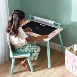 Disney Moana Kids Table And Chair Set - Activity Table For Toddlers With Lift-Up Tabletop, Chalkboard And Nylon Storage Space - thumbnail 5