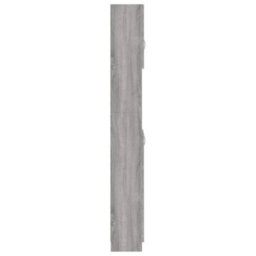 Berkfield Bathroom Cabinet Grey Sonoma 32X25.5X190 Cm Engineered Wood - thumbnail 7